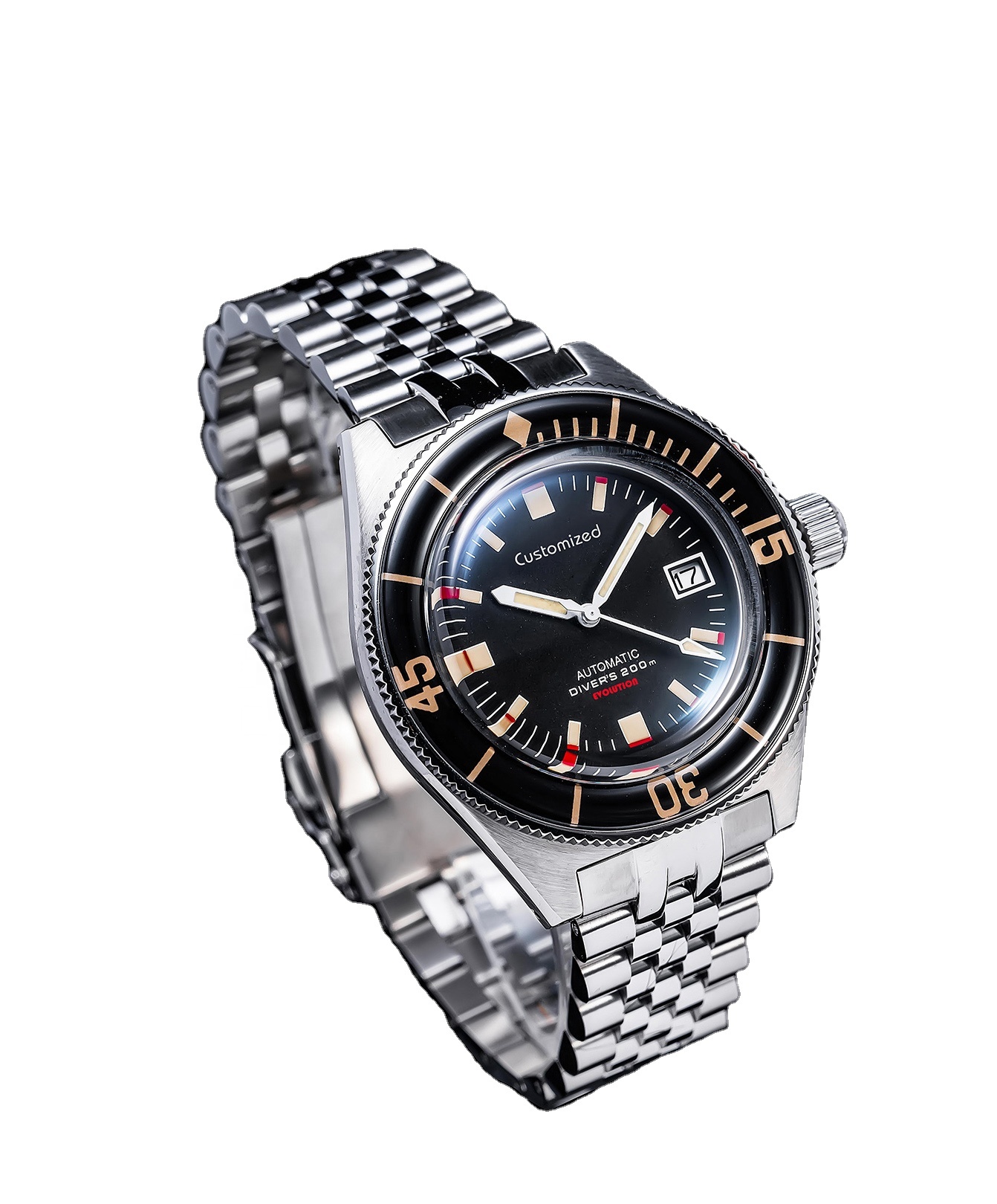 High-quality Fifty Fathoms Style divers Automatic Watch Sapphire Luminous Bezel 20ATM  Marine Wrist Watch 70007