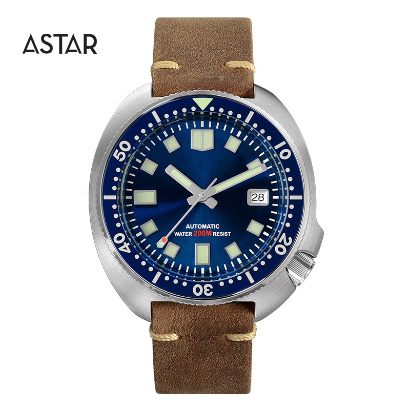 For small order 30atm stainless steel diving diver mechanical automatic watch man 1pcs can be ship 50pcs can be custom logo 70010