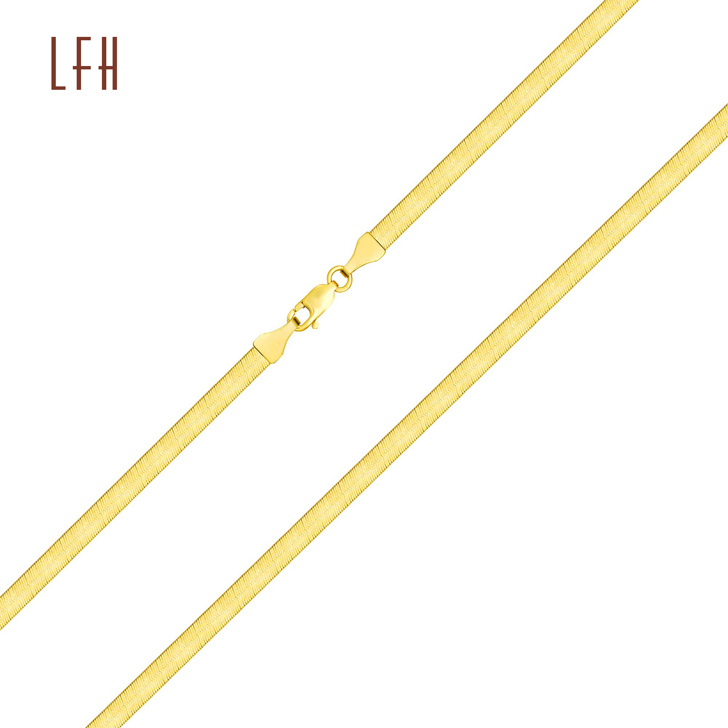 18k pure real Gold manufacturer jewelry Yellow Rose 18k with certificate real italian solid gold twist chain necklace  70045