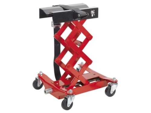 Sealey TJ150E 150Kg Gearbox Scissor Mechanism Type Floor Transmission Jack Car