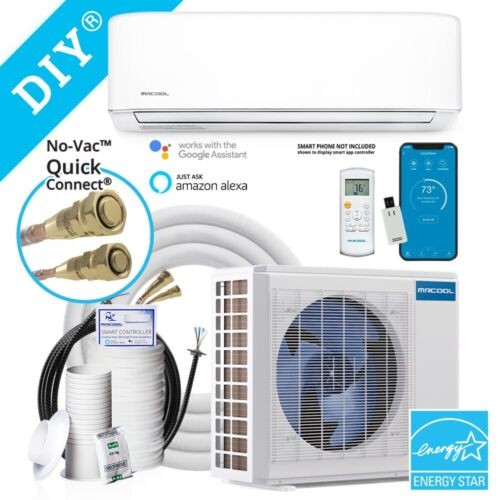 4th Gen MRCOOL DIY 12,000 BTU Ductless Mini-Split Heat Pump/AC/ 115 V Basic