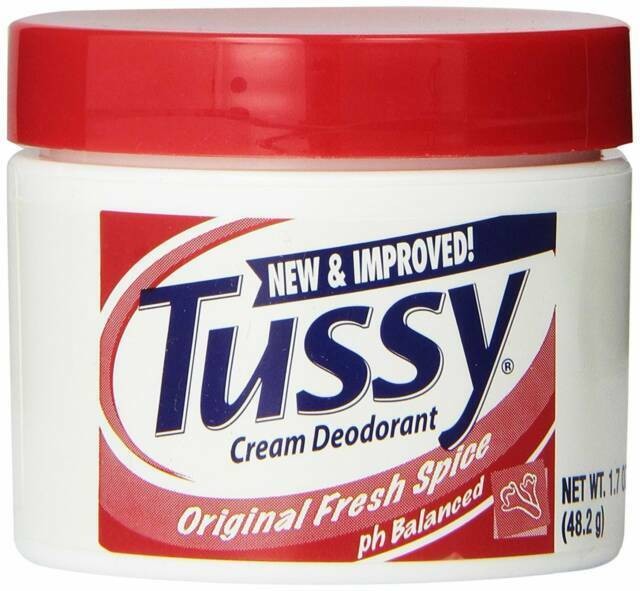Tussy Original Fresh Spice Cream Deodorant 1.7Oz
