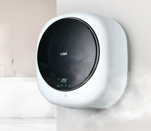 Daewoo DWD-35MCWC 3rd Wall Mounted Mini Drum Washer Washing Machine - 220V /60Hz