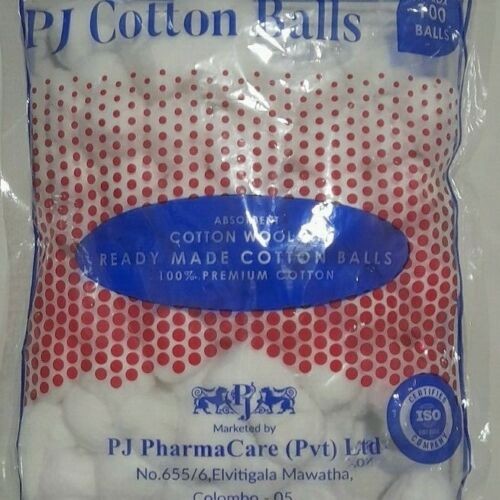 Absorbent Cotton Wool Balls Make Up Nail Polish Varnish Remover 100 balls