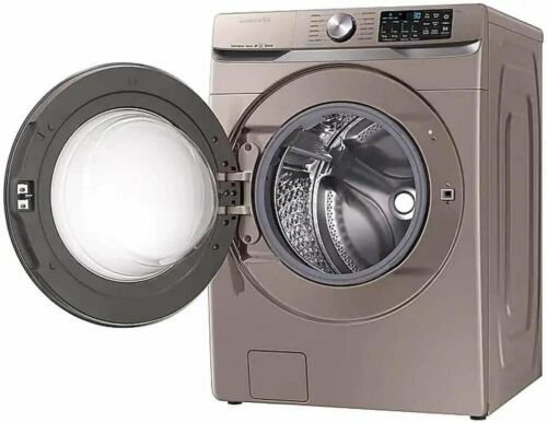 Samsung WF45R6100AC 4.5 Cu. ft. Champagne Front Load Washer with Steam