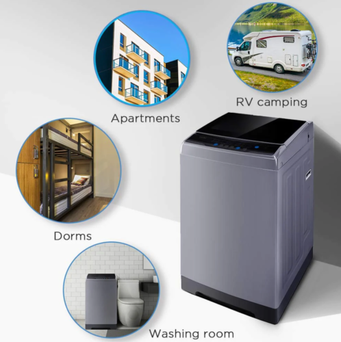 Comfee 1.6 CU.FT Portable Washing Machine 11lbs Capacity Fully Automatic Digital